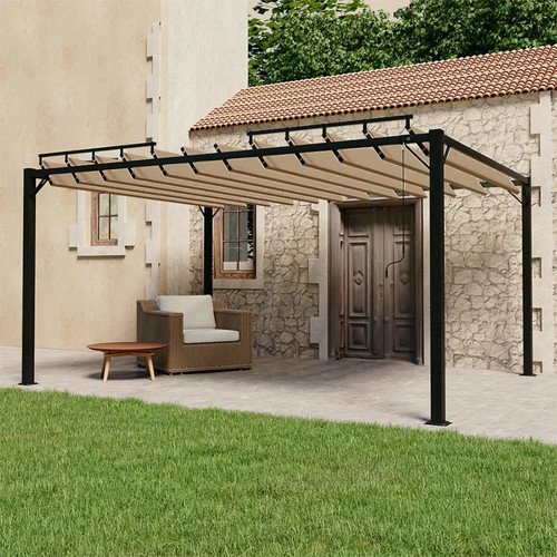 Walplus gazebo with louvered - gazebo,