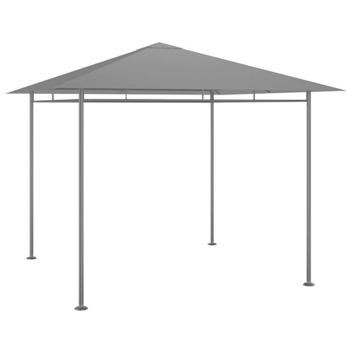 Gazebo 3x3m steel - steel, anthracite