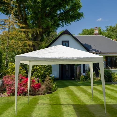White gazebo - 3m,