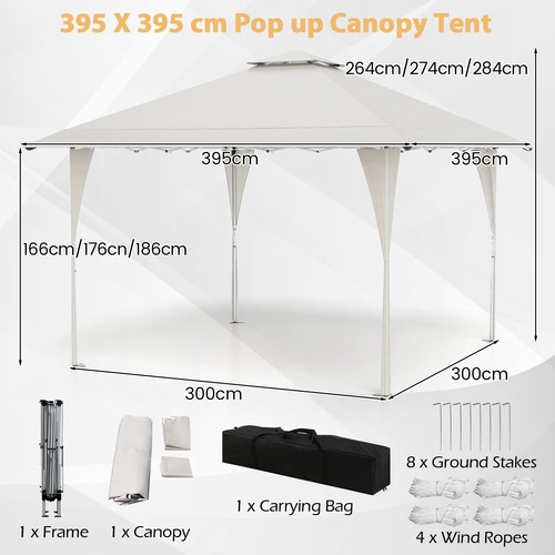 Outdoor easy setup gazebo - easy, 395