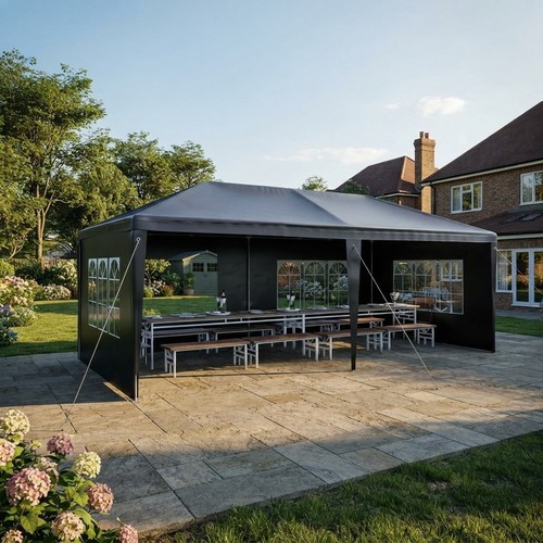 3x6m outdoor gazebo - 3x6m, with